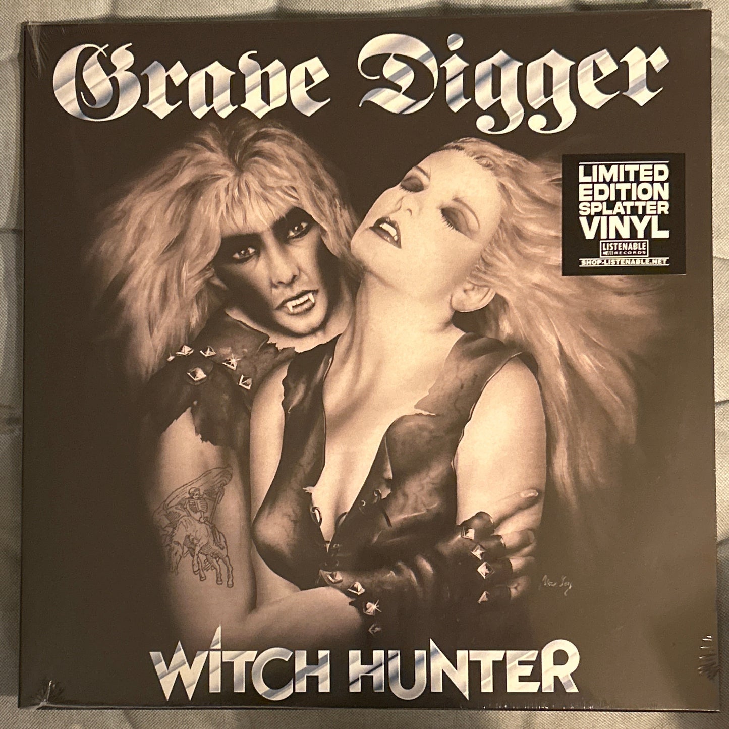 LP Grave Digger ‎– Witch Hunter Nuevo precintado