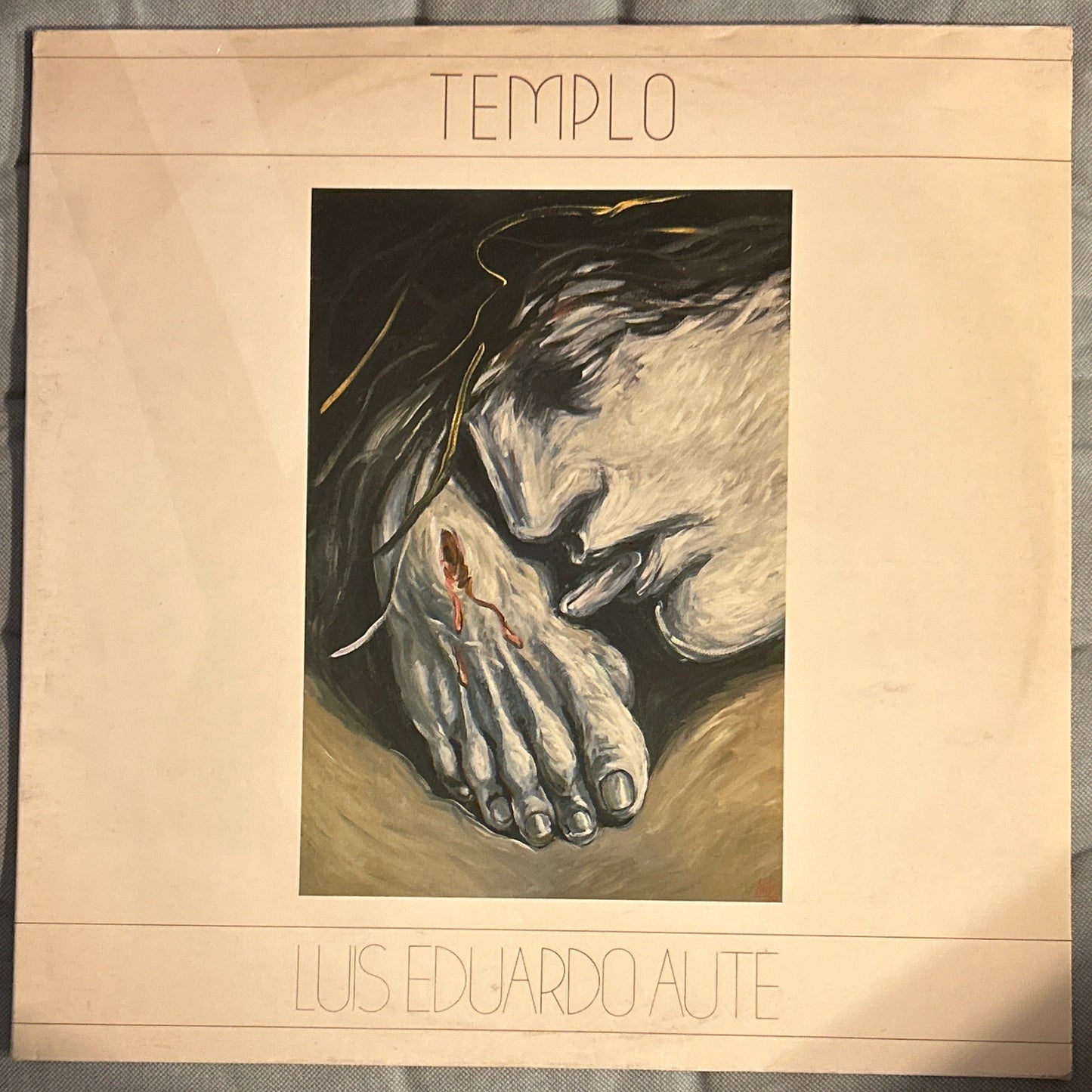 LP Luis Eduardo Aute ‎– Templo 2ª Mano