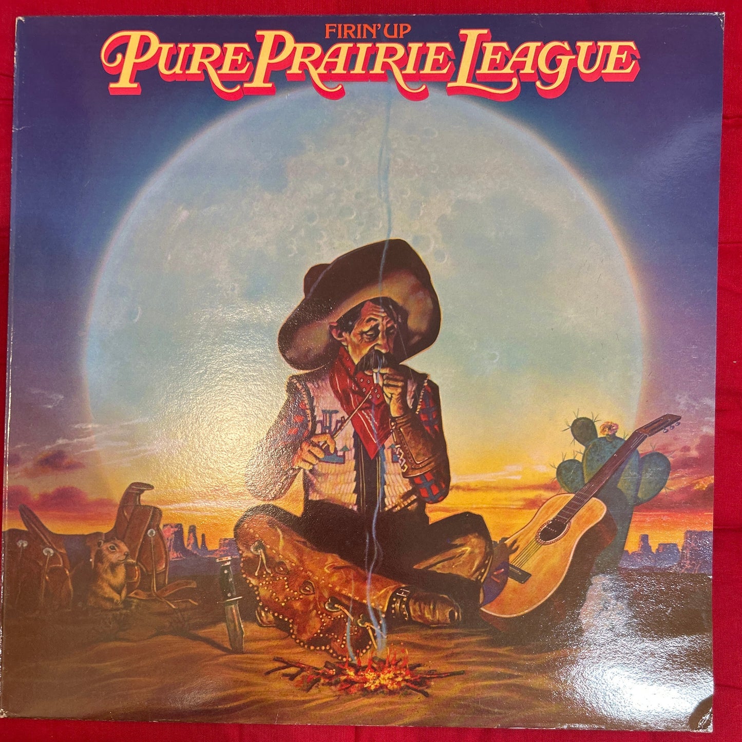 LP Pure Prairie League ‎– Firin' Up 2ª Mano