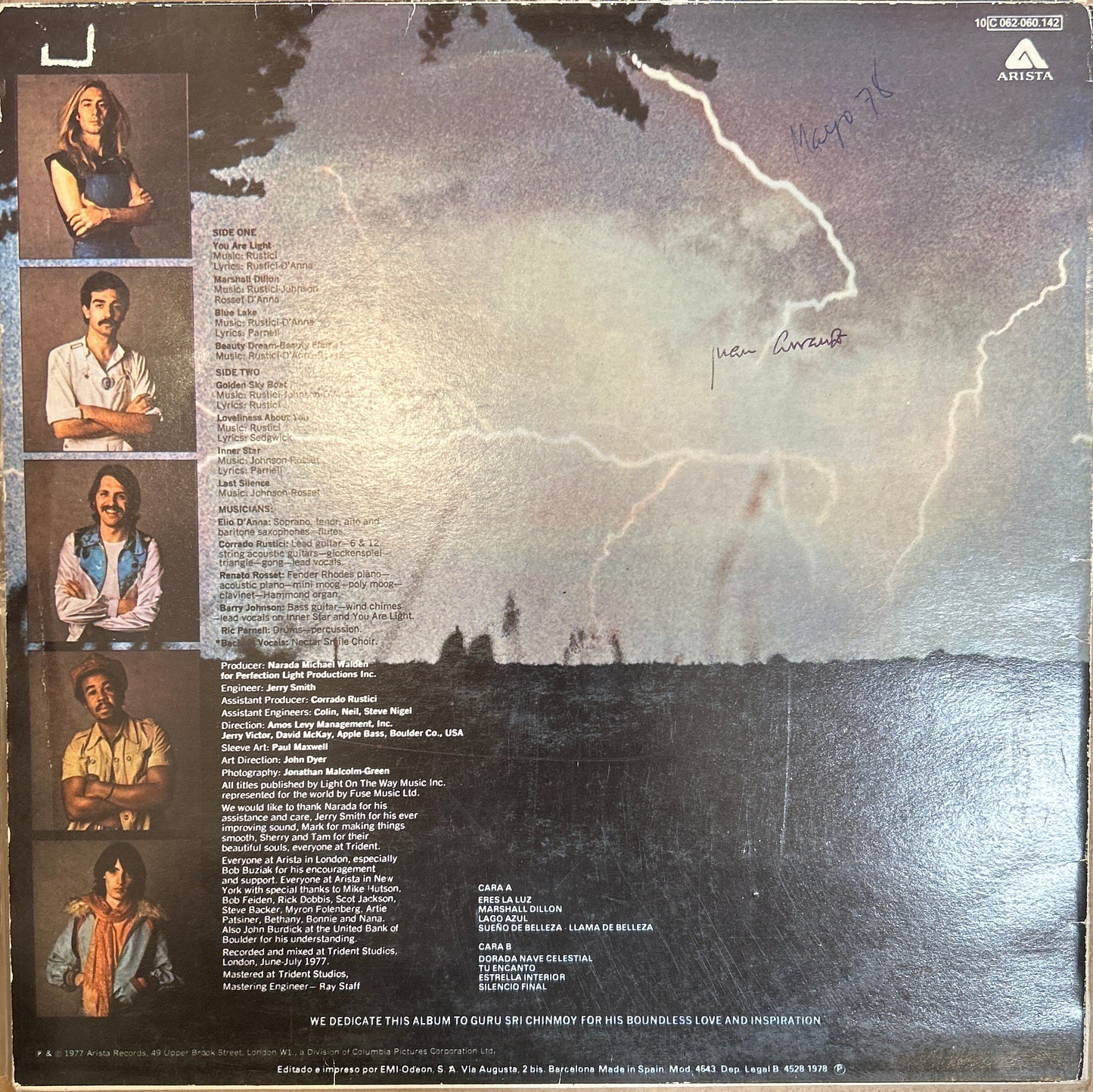 LP Nova – Wings Of Love 2ª Mano