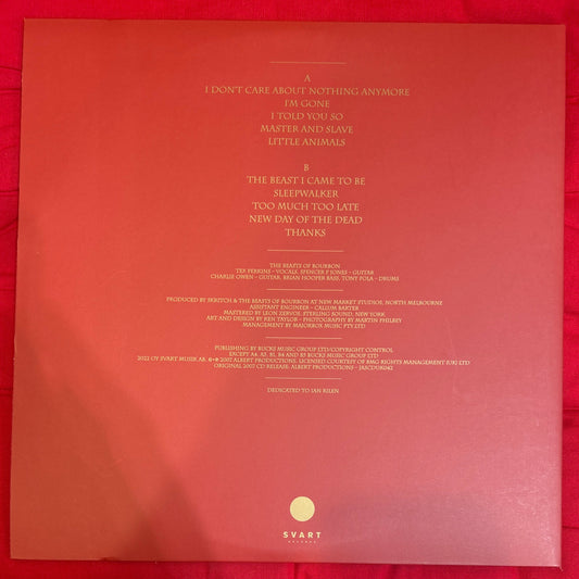LP The Beasts Of Bourbon ‎– Little Animals 2ª mano