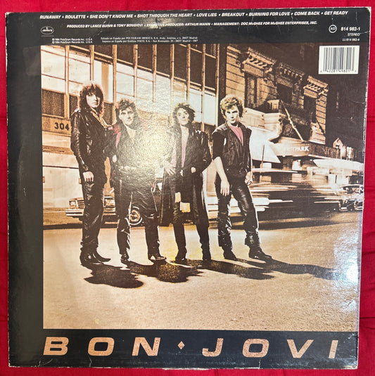 LP Bon Jovi ‎– Bon Jovi 2ª Mano
