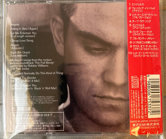 CD Robbie Williams ‎– Angels 2ª Mano