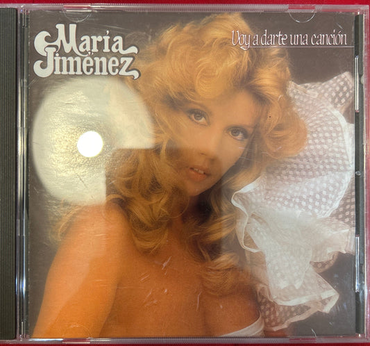 CD María Jimenez ‎– Voy A Darte Una Cancion 2ª Mano