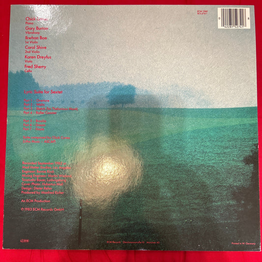 LP Chick Corea / Gary Burton ‎– Lyric Suite For Sextet 2ª Mano