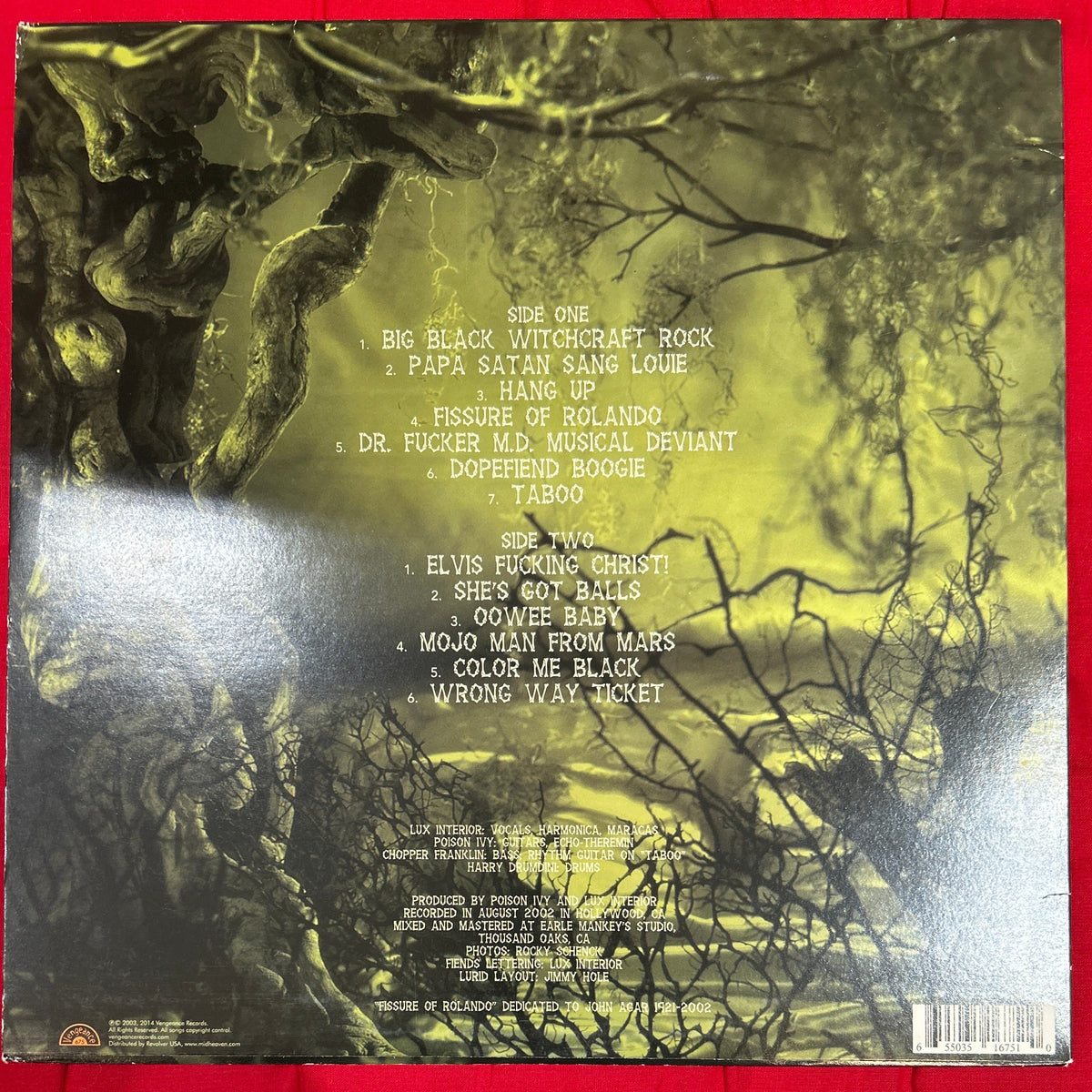 LP The Cramps – Fiends Of Dope Island 2ª Mano