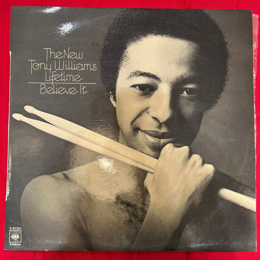 LP The New Tony Williams Lifetime – Believe It 2ª Mano