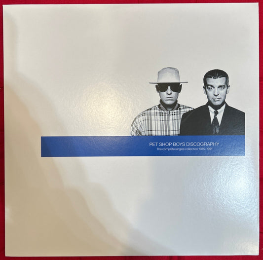 LP Pet Shop Boys ‎– Discography (The Complete Singles Collection 1985-1991) 2ª Mano
