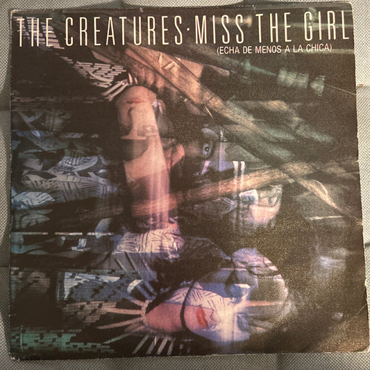SINGLE The Creatures ‎– Miss The Girl = Echa De Menos A La Chica 2ª mano