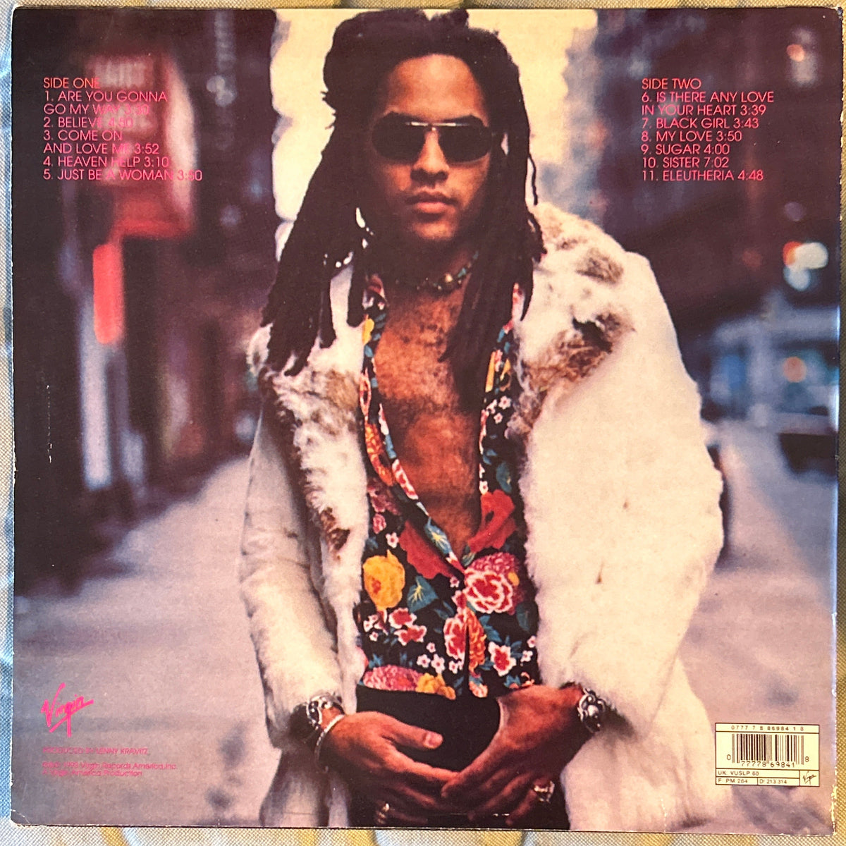 LP Lenny Kravitz ‎– Are You Gonna Go My Way 2ª Mano