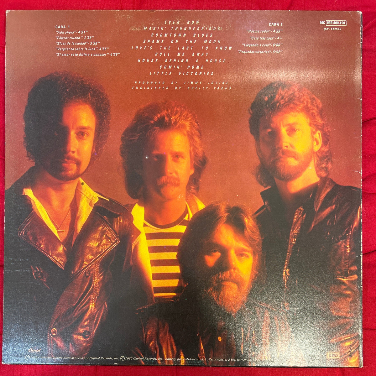 LP Bob Seger & The Silver Bullet Band ‎– The Distance = La Distancia 2ª Mano