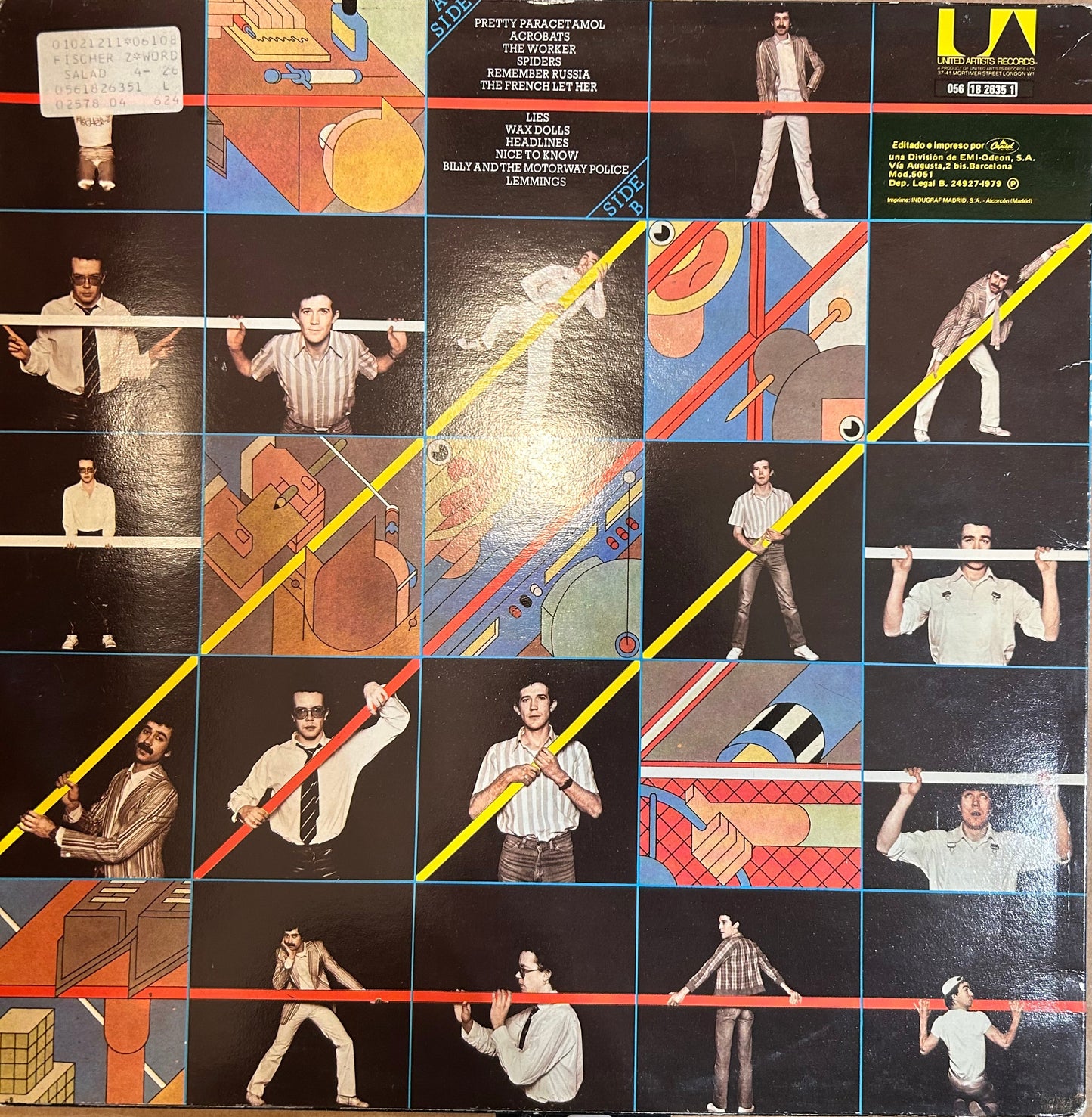 LP Fischer-Z ‎– Word Salad 2ª mano