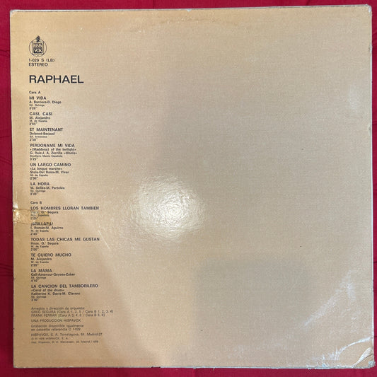 LP Raphael ‎– Raphael 2ª mano