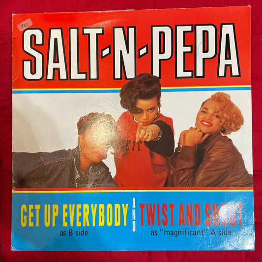 MAXISINGLE Salt-N-Pepa ‎– Get Up Everybody / Twist And Shout 2ª Mano (Producto exclusivo recogida en tienda)