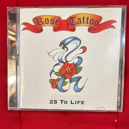 CD Rose Tattoo ‎– 25 To Life 2ª Mano
