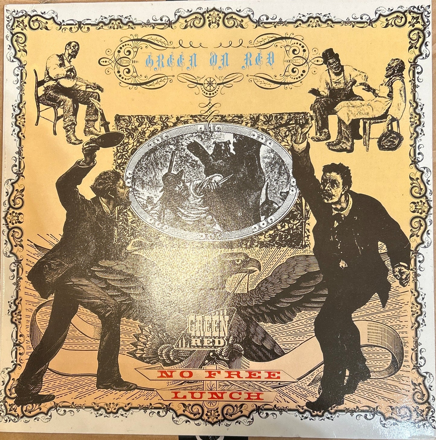 LP Green On Red ‎– No Free Lunch 2ª mano