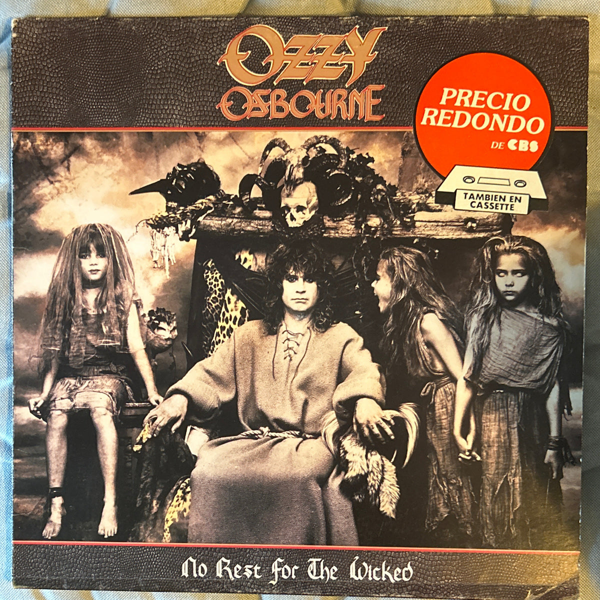 LP Ozzy Osbourne – No Rest For The Wicked 2ª Mano