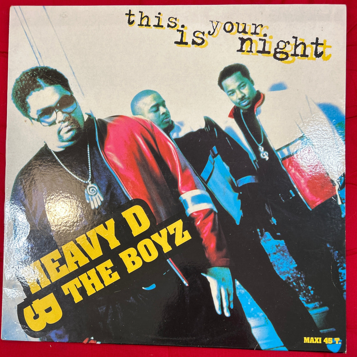 MAXISINGLE Heavy D. & The Boyz ‎– This Is Your Night 2ª Mano
