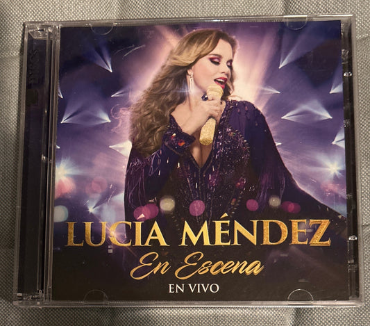 CD Lucia Mendez ‎– En Escena 2ª Mano