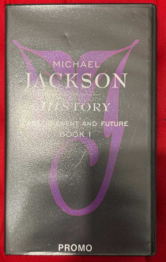 VHS Michael Jackson - History Past, Present and future Book I Promo