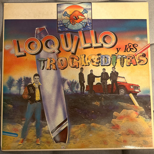 SINGLE Loquillo Y Los Trogloditas ‎– Vaqueros Del Espacio / Hawai 5-0 2ª Mano