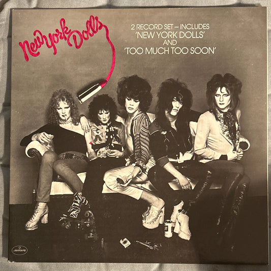 LP New York Dolls ‎– New York Dolls / Too Much Too Soon 2ª Mano