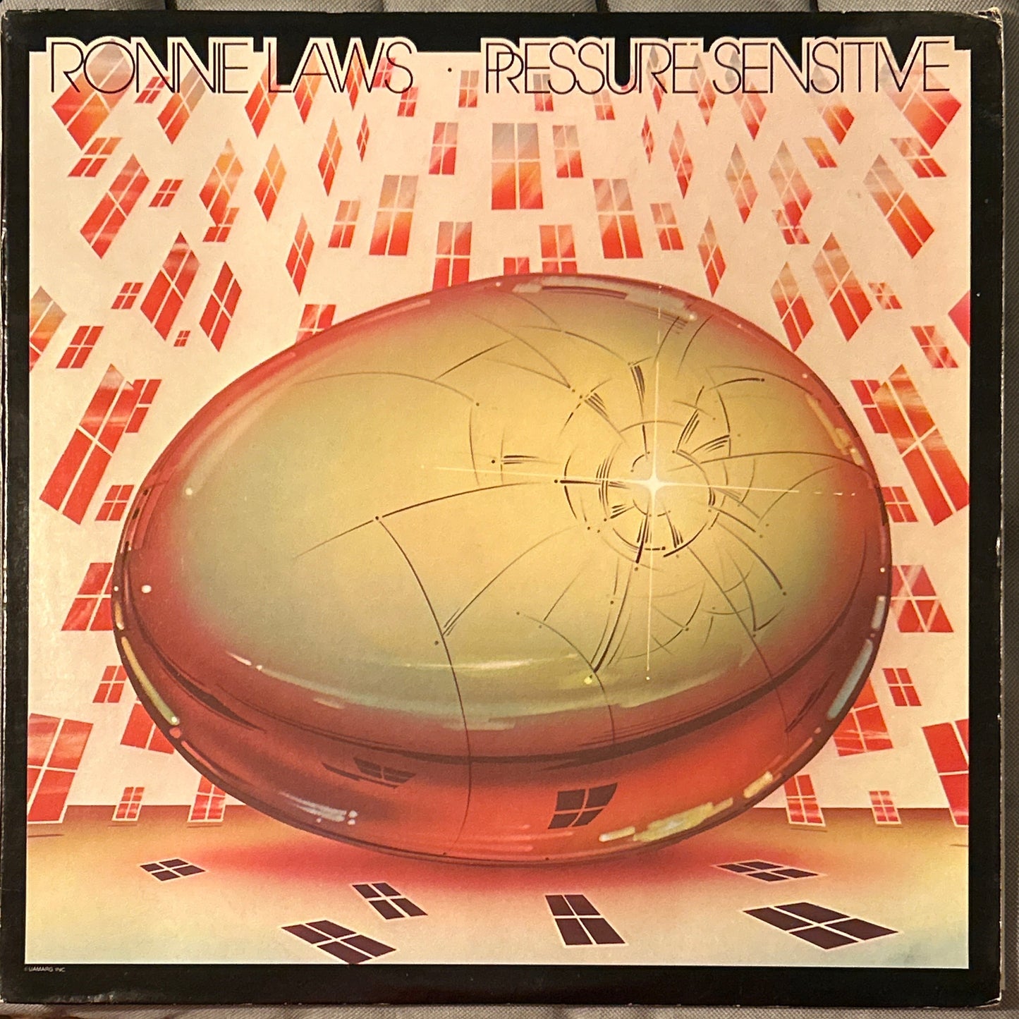 LP Ronnie Laws & Pressure (19) ‎– Pressure Sensitive 2ª Mano