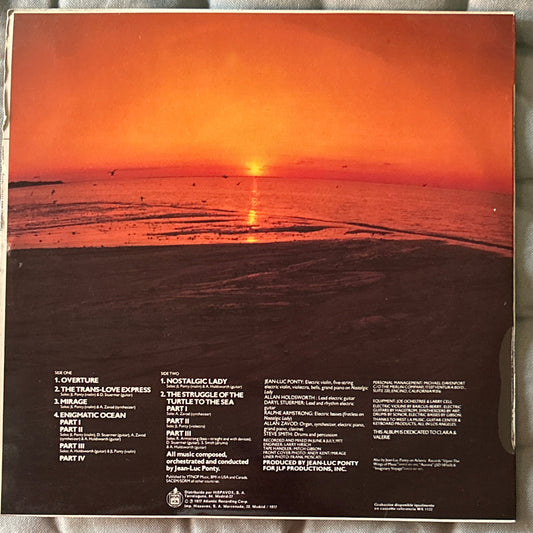 LP Jean-Luc Ponty ‎– Enigmatic Ocean 2ª Mano
