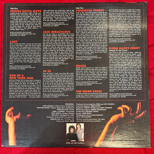 LP Gino Vannelli ‎– Powerful People 2ª Mano