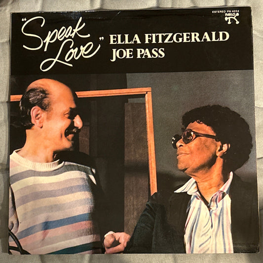 LP  Ella Fitzgerald, Joe Pass ‎– Speak Love 2ª Mano (Producto exclusivo recogida en tienda)