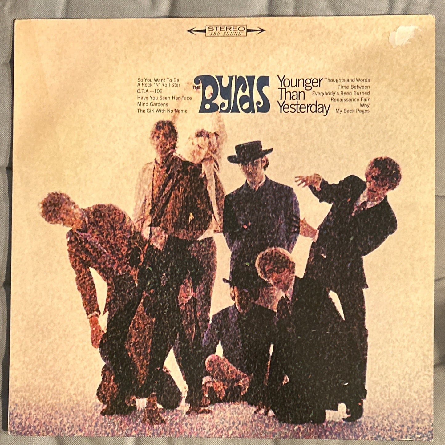 LP The Byrds ‎– Younger Than Yesterday 2ª Mano