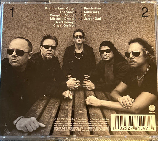 CD Lou Reed & Metallica ‎– Lulu 2ª Mano