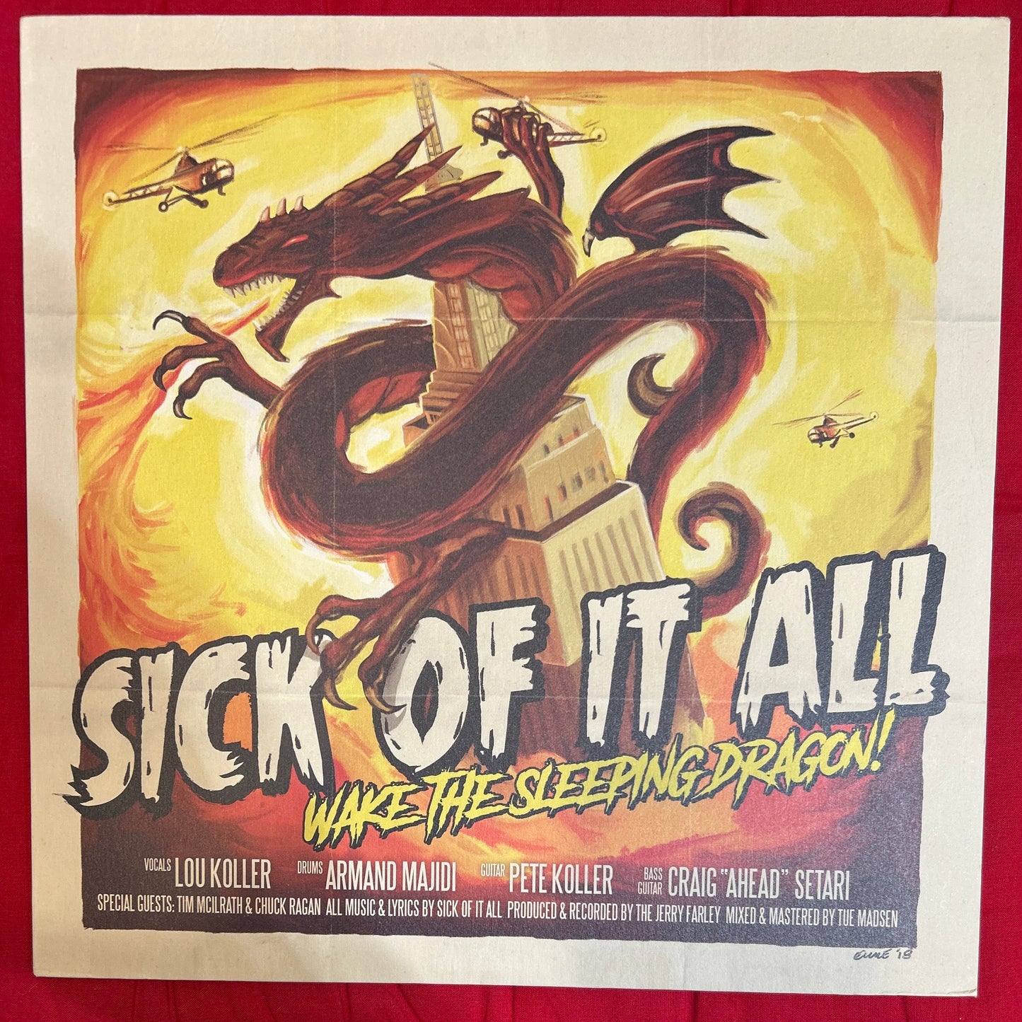 LP Sick Of It All ‎– Wake The Sleeping Dragon! 2ª Mano