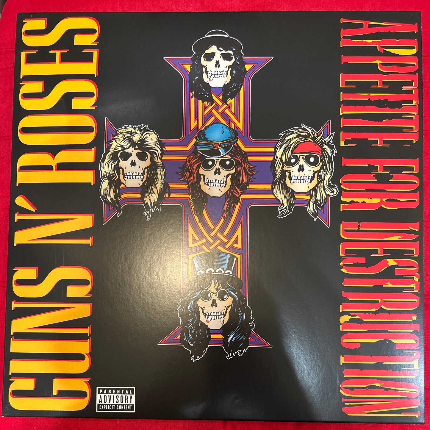 LP Guns N' Roses – Appetite For Destruction d'occasion