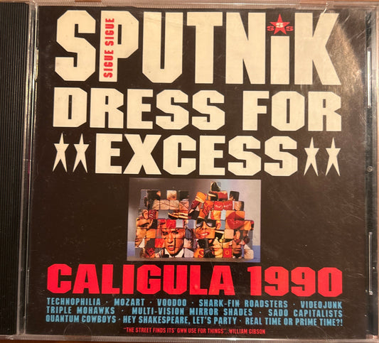 CD Sigue Sigue Sputnik ‎– Dress For Excess 2ª mano