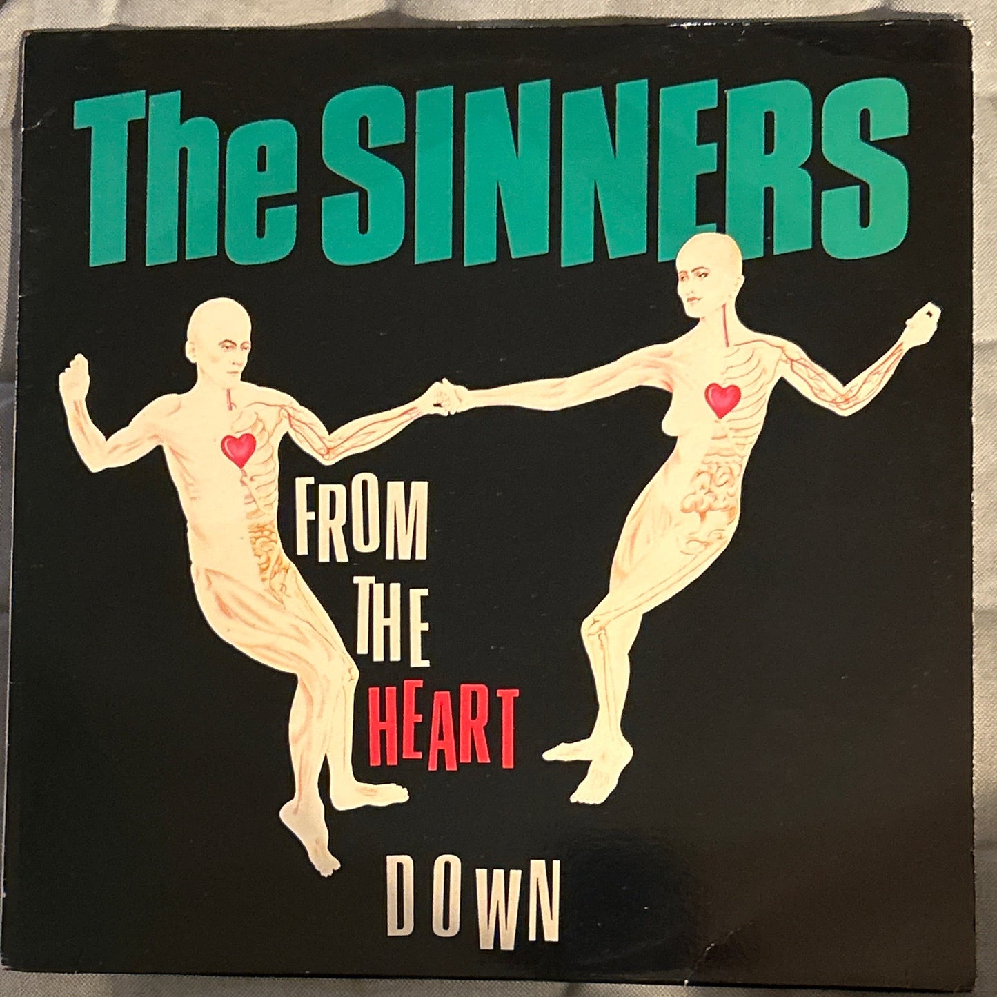 LP The Sinners ‎– From The Heart Down 2ª Mano
