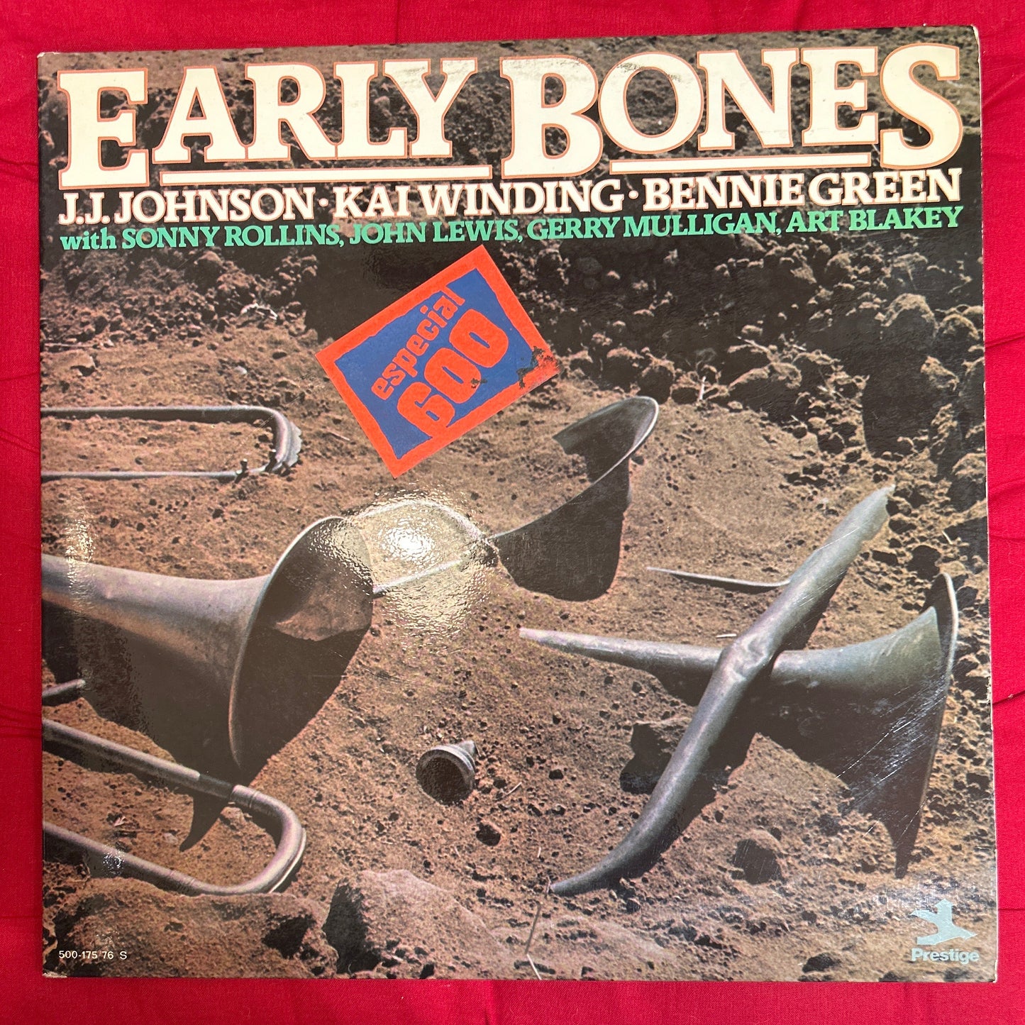 LP J.J. Johnson - Kai Winding - Bennie Green With Sonny Rollins, John Lewis (2), Gerry Mulligan, Art Blakey ‎– Early Bones 2ª Mano