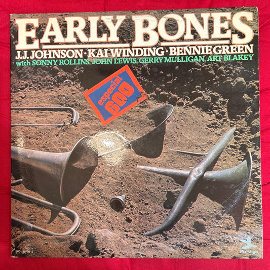 LP J.J. Johnson - Kai Winding - Bennie Green With Sonny Rollins, John Lewis (2), Gerry Mulligan, Art Blakey ‎– Early Bones 2ª Mano
