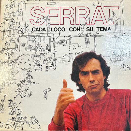 LP Joan Manuel Serrat – Cada Loco Con Su Tema 2ª Mano  (Producto exclusivo recogida en tienda)
