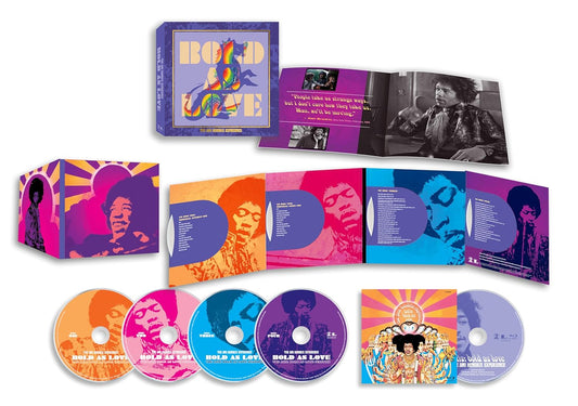 LPBOX The Jimi Hendrix Experience ‎– Bold As Love (The Axis: Bold As Love Sessions)