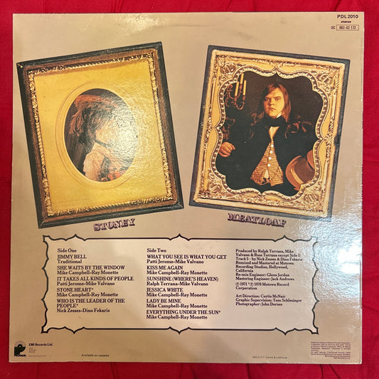 LP Meatloaf ‎– Featuring Stoney And Meatloaf 2ª Mano
