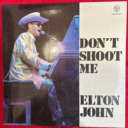 LP Elton John ‎– Don't Shoot Me I'm Only The Piano Player 2ª mano