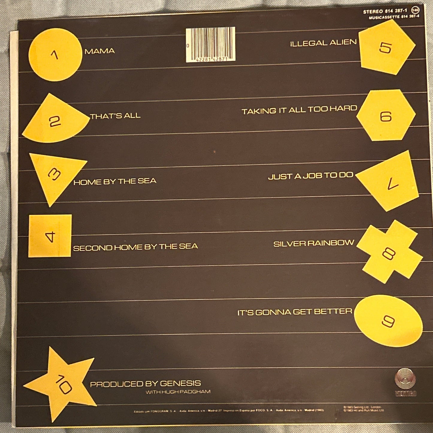 LP Genesis ‎– Genesis 2ª Mano
