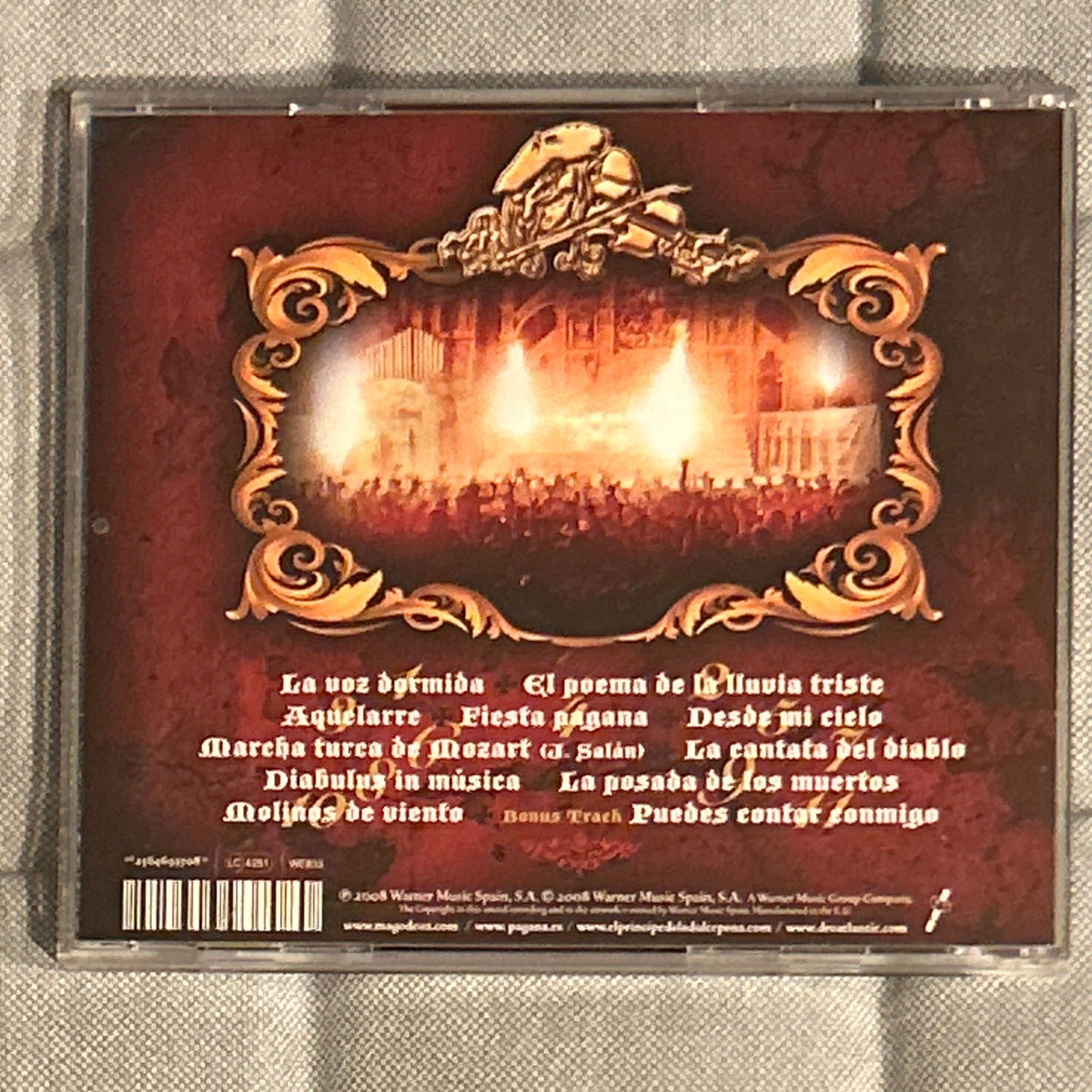 CD Mägo De Oz ‎– Barakaldo D.F. 2ª Mano