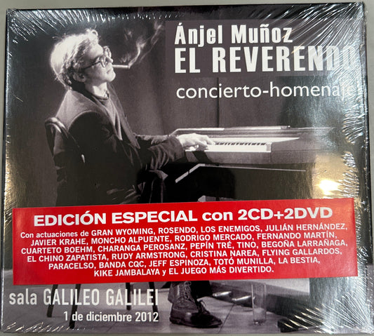 CD V/A – Ánjel Muñoz El Reverendo Concierto-Homenaje Nuevo precintado