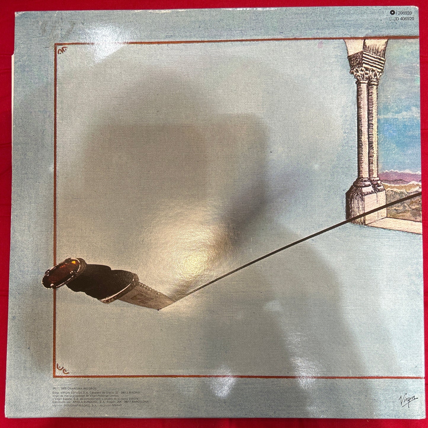 LP Genesis ‎– Trespass 2ª Mano