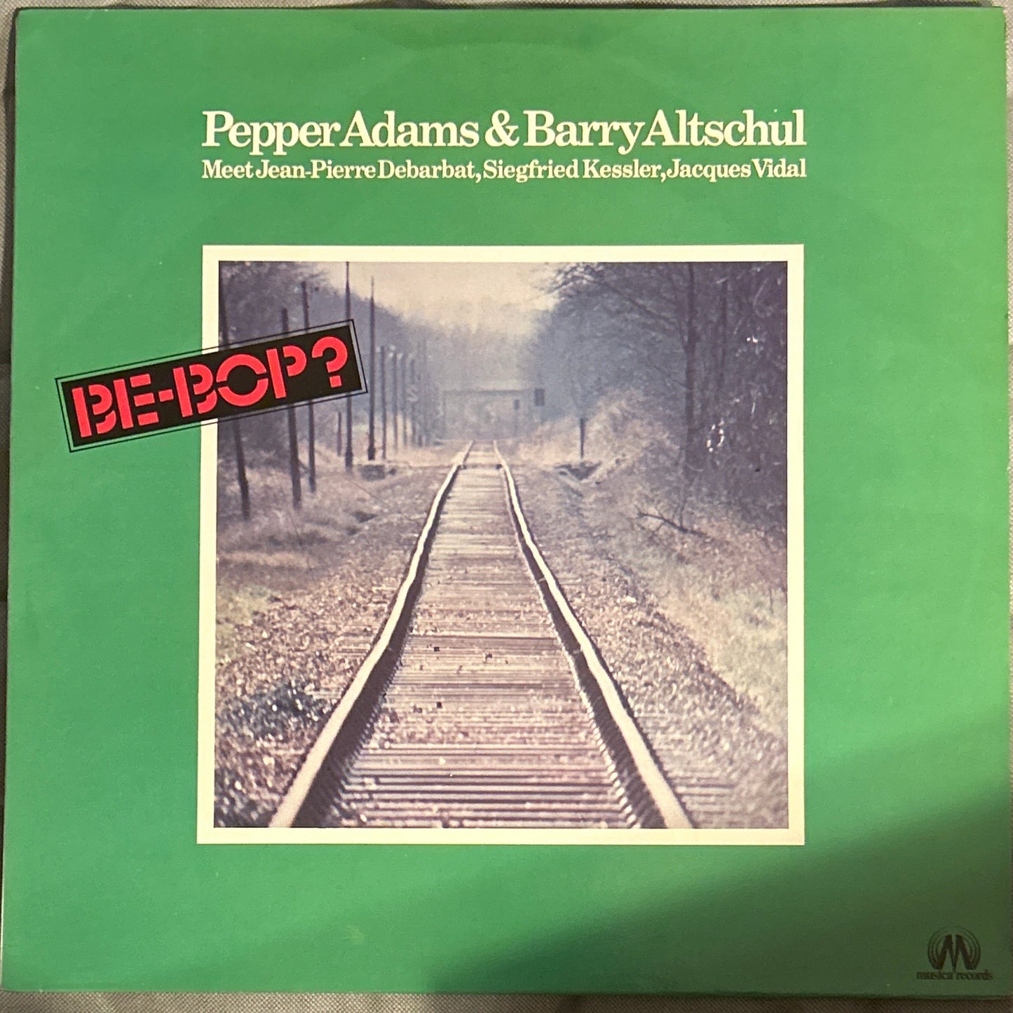 LP Pepper Adams & Barry Altschul ‎– Be-Bop? 2ª Mano