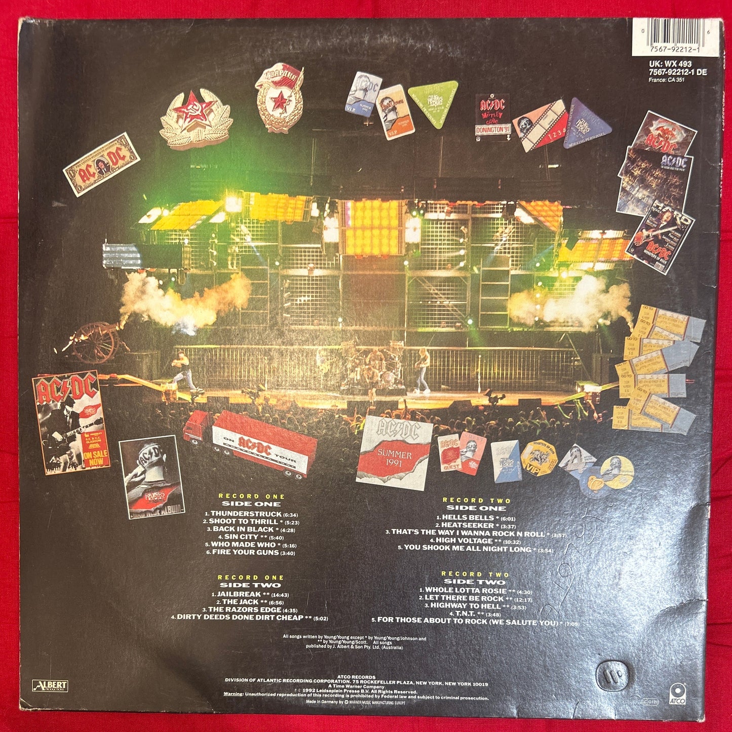 LP AC/DC ‎– Live 2ª Mano