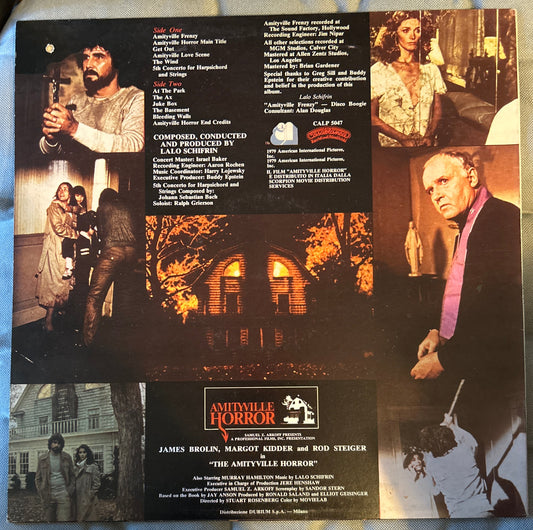 LP Banda Sonora -  Lalo Schifrin ‎– Amityville Horror  2ª Mano