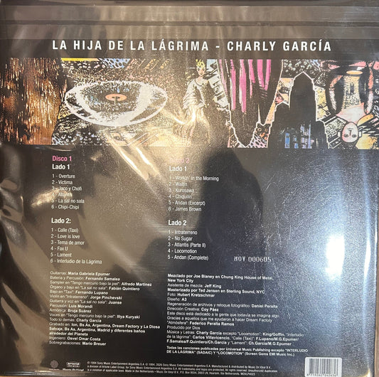 LP Charly Garcia ‎– La Hija De La Lágrima Nuevo precintado